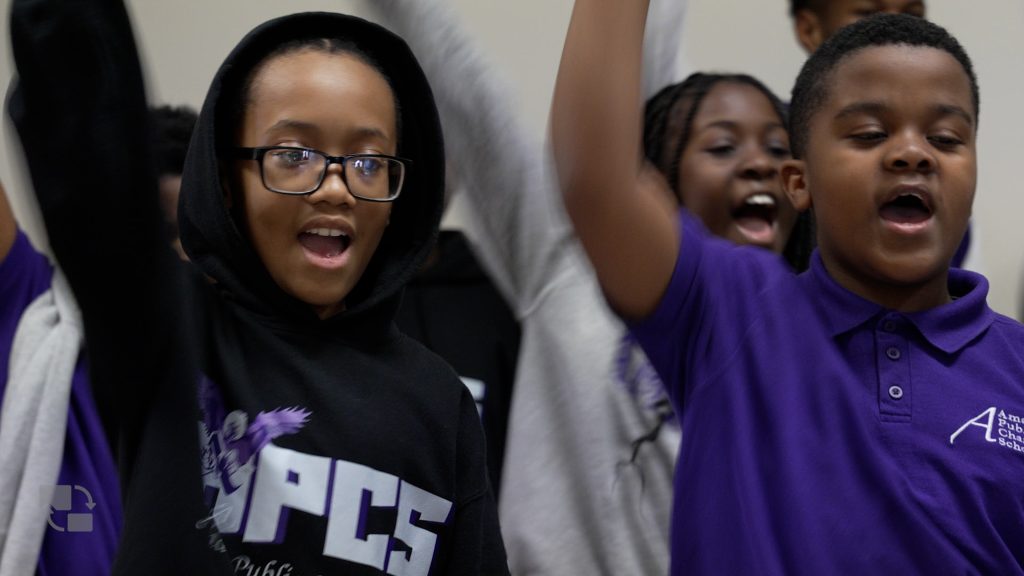 Amani students singing